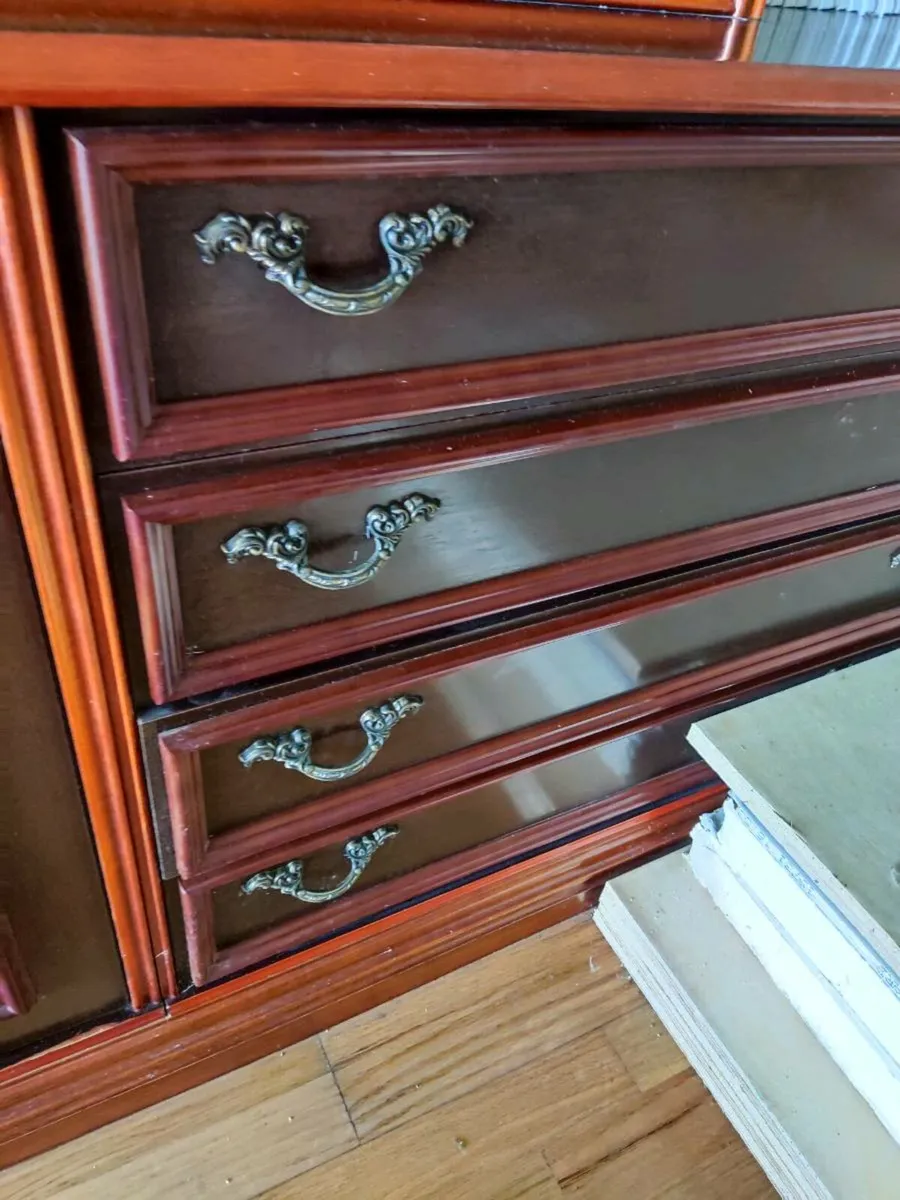 Buffet 2 body -Mahogany veneer - Image 4
