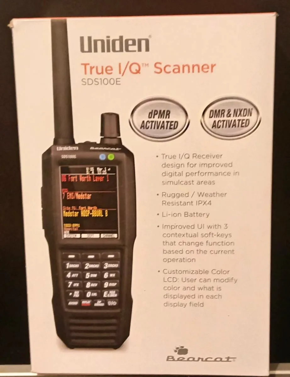 UNIDEN SDS100E DIGITAL SCANNER - Image 1