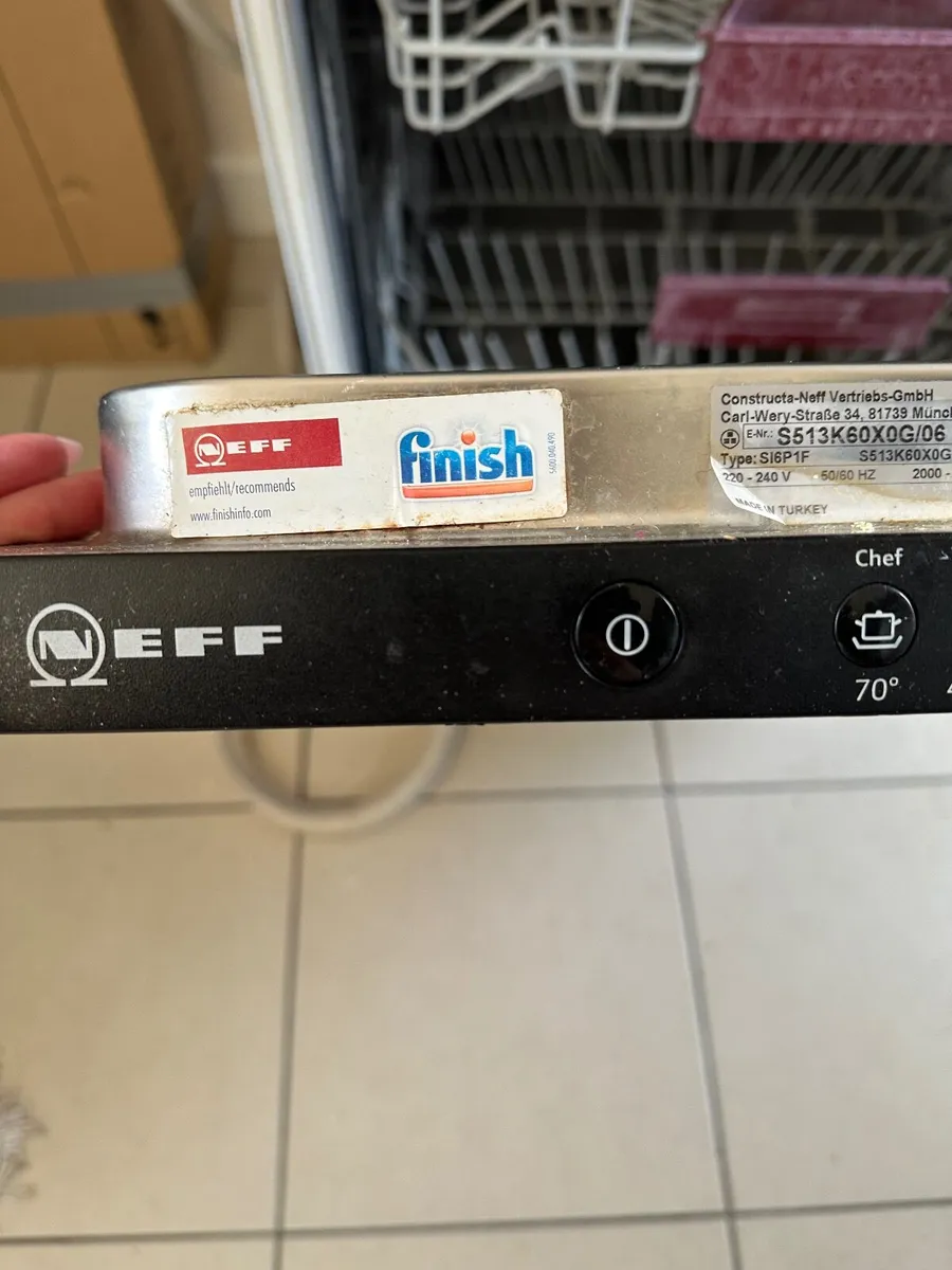 Integrated dishwasher. Neef - Image 2