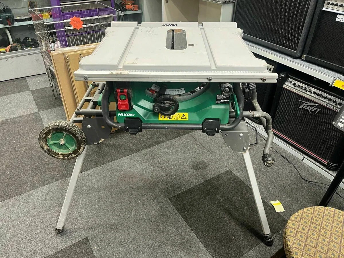 Hikoki Wheeled Table Saw - Image 1