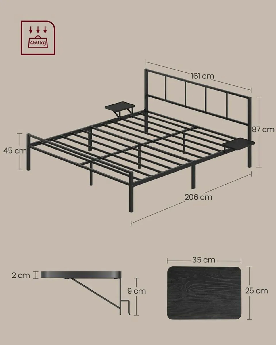 Double bed frame FREE DELIVERY - Image 3
