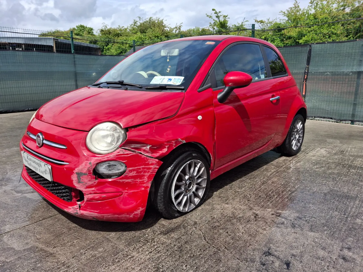 2012 Fiat 500 1.2 Petrol. Light Damage - Image 3