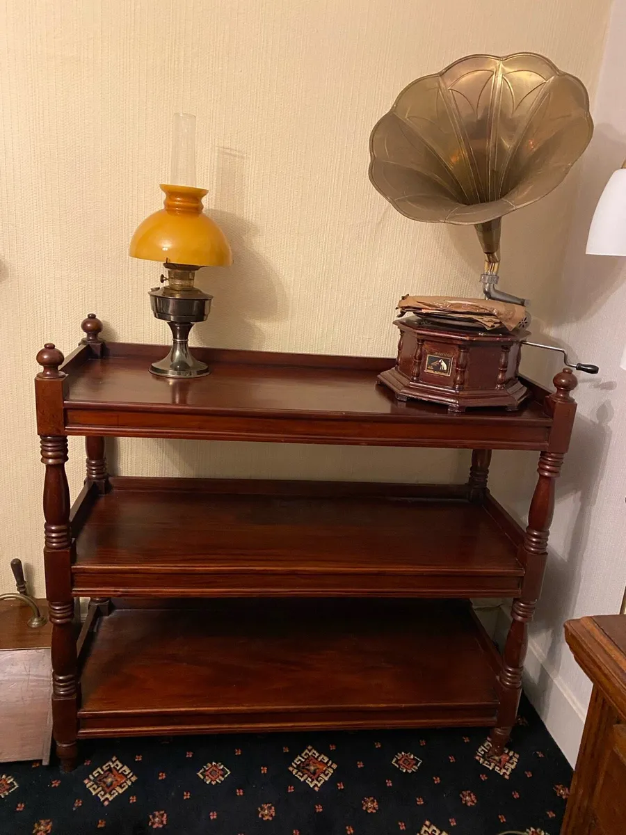 Mahogany Dumbwaiter - Image 2