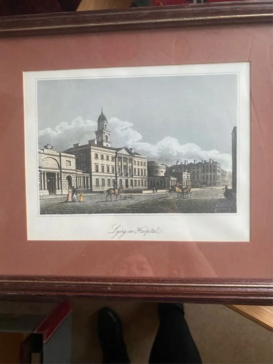 Dublin prints x4 in matching frames. - Image 1