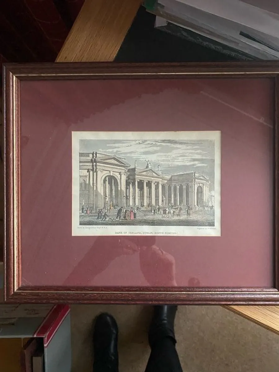 Dublin prints x4 in matching frames. - Image 4