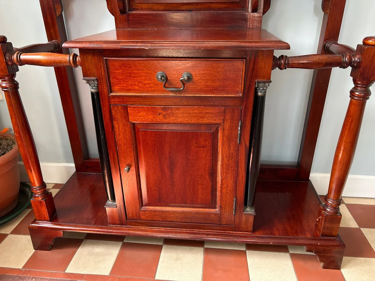 Mahogany Hall Stand - Image 2