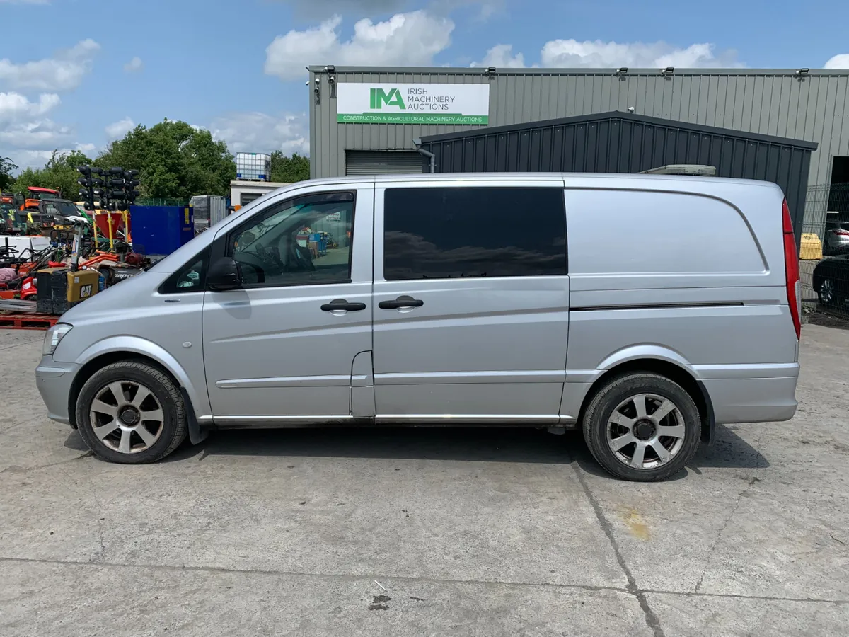 BID ONLINE NOW - 2014 MERCEDES VITO CREW CAB - Image 2