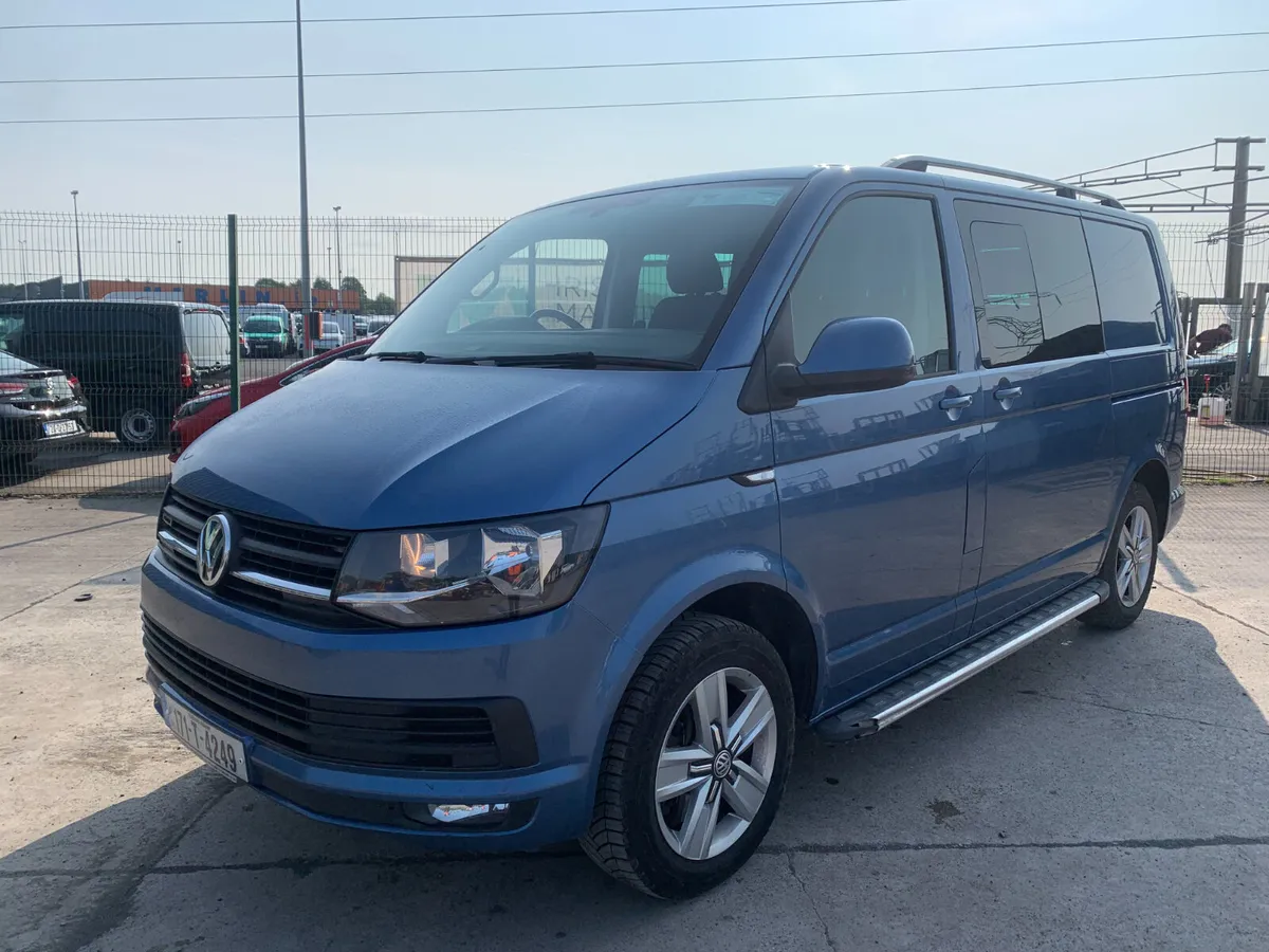 BID ONLINE NOW - 2017 VW TRANSPORTER CREW CAB - Image 1