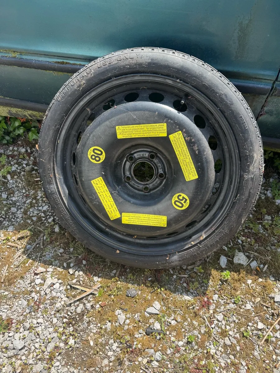 2014 Audi a6 space saver spare wheel - Image 1