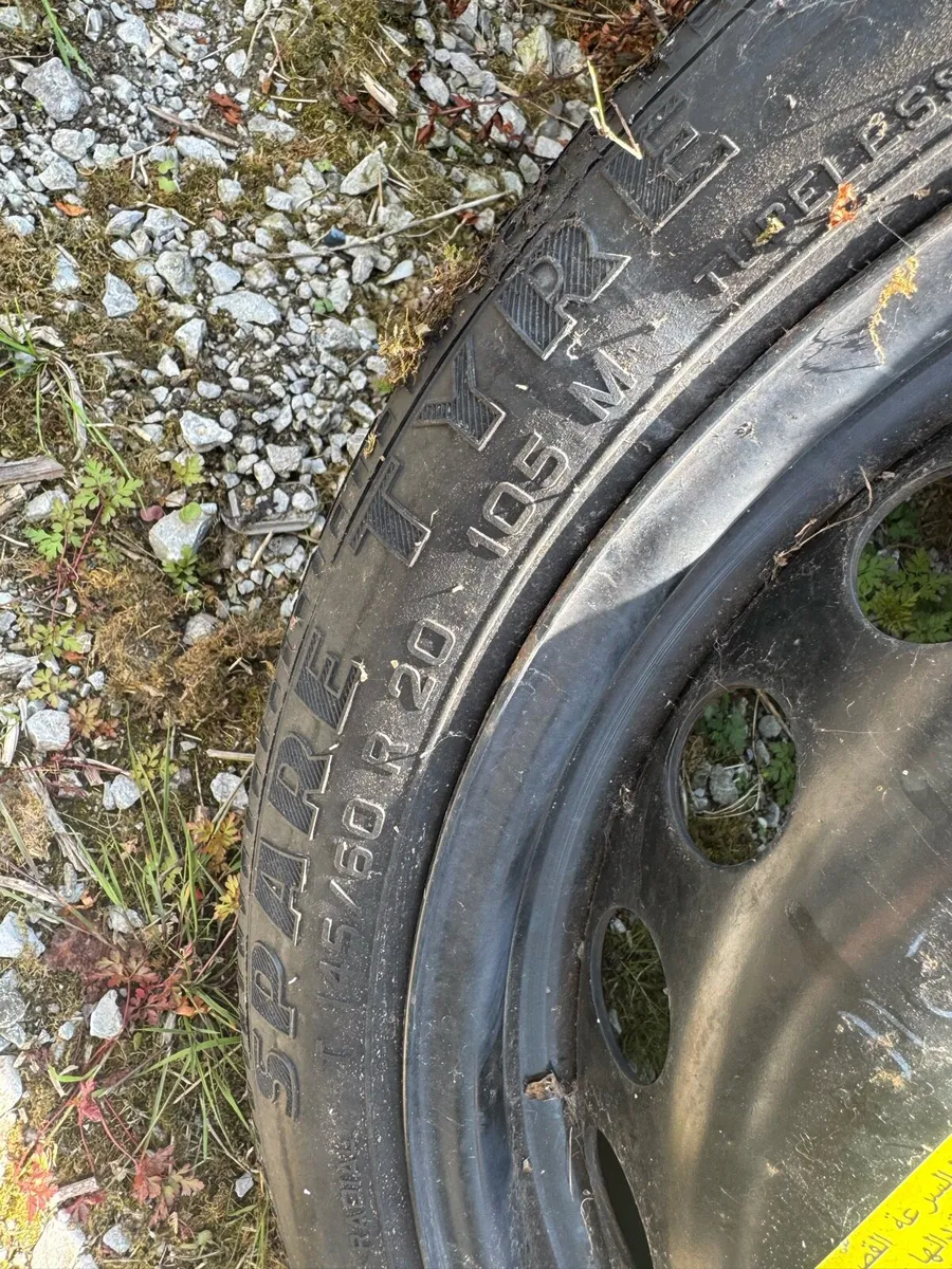 2014 Audi a6 space saver spare wheel - Image 2