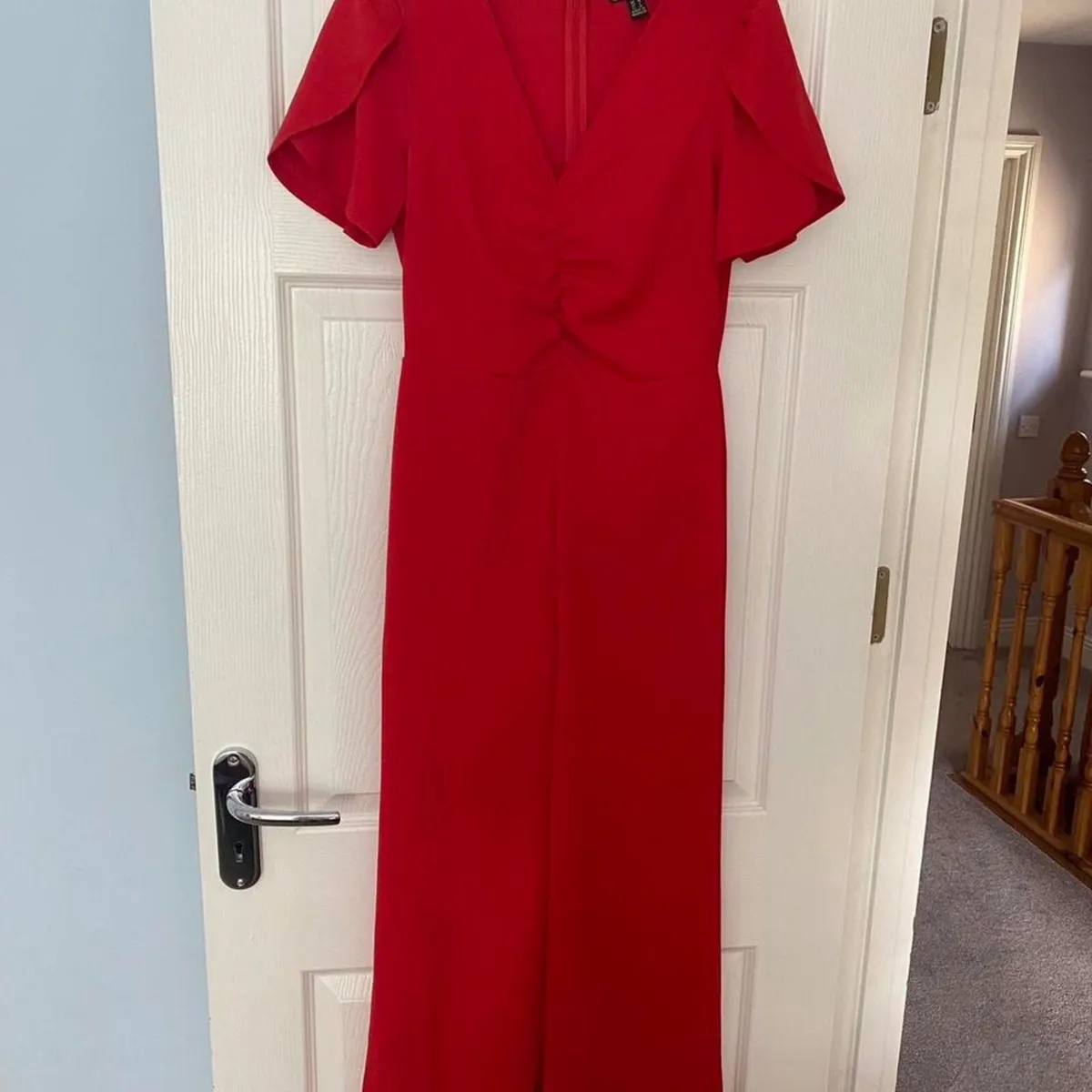 Lipsy Red Jumpsuit - Image 2