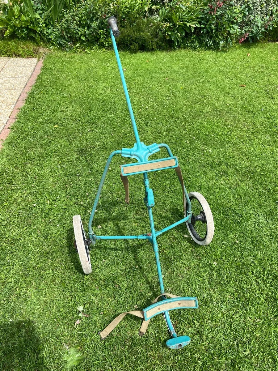 Vintage   Golf. Trolley - Image 1