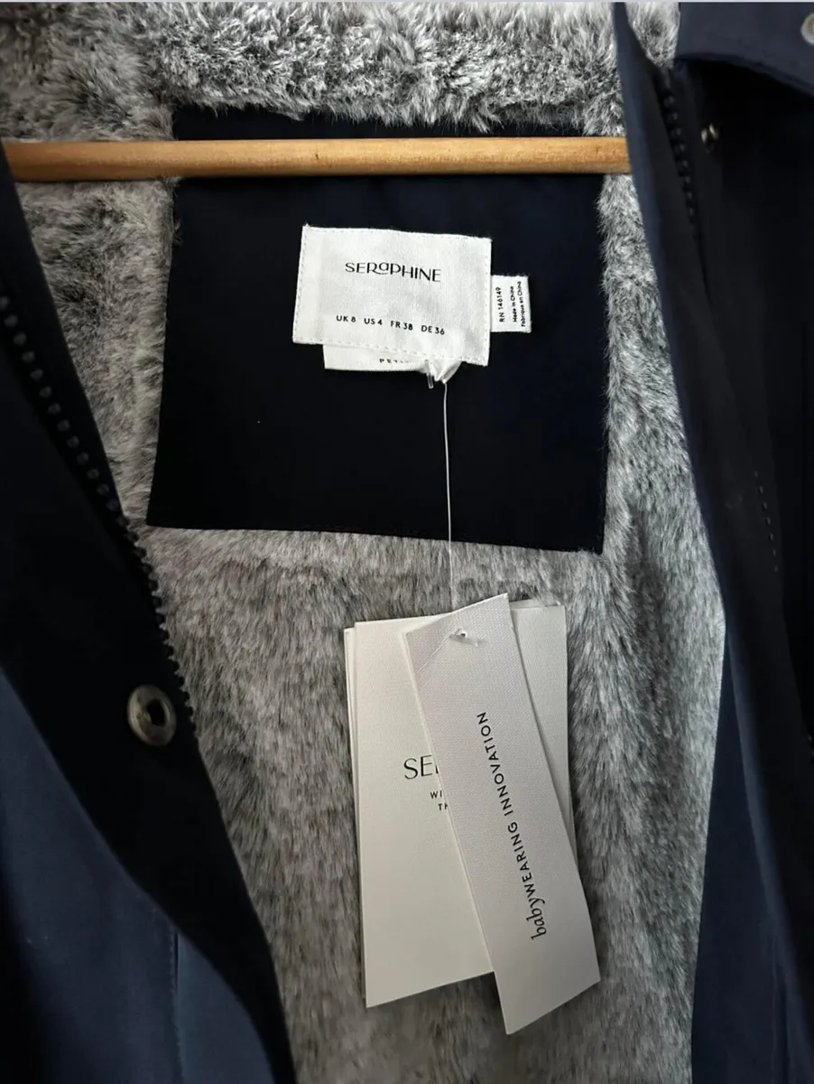 SERAPHINE 3 in 1 parka with baby insert - Image 2