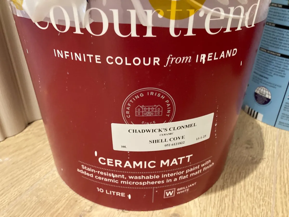 White Paint 20 litres Colourtrend - Shell Cove - Image 1