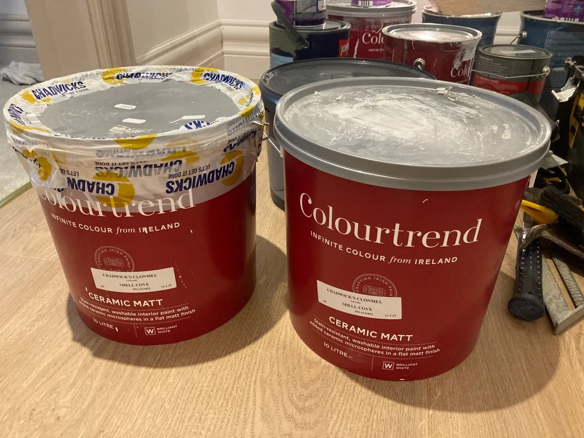 White Paint 20 litres Colourtrend - Shell Cove - Image 3