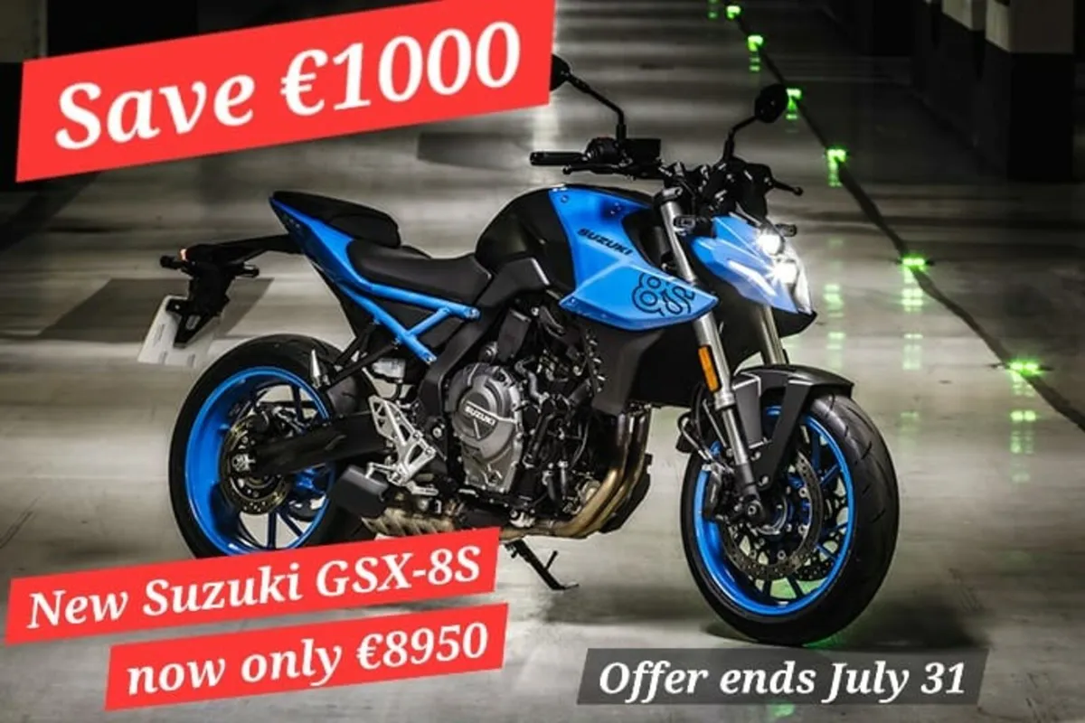 New Suzuki GSX-8S - Image 1