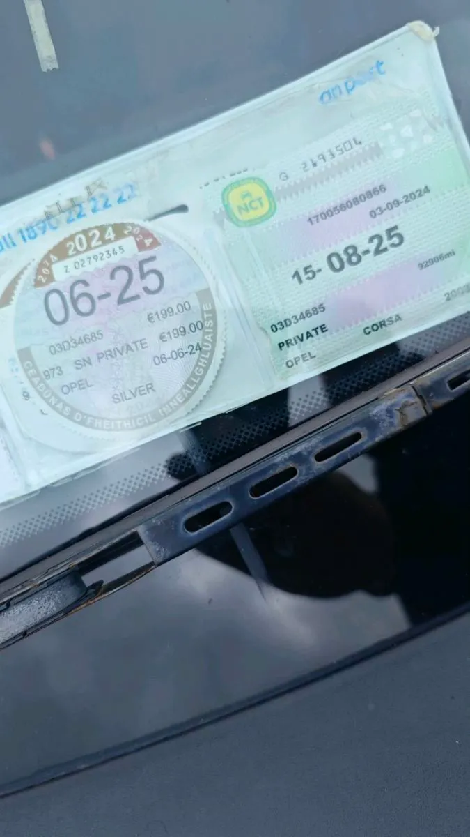 Opel Corsa NCT&TAX - Image 2