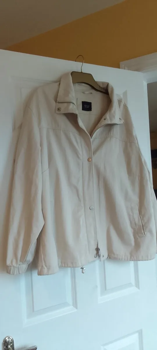 Ecru Denim Ladies Jacket Size 18