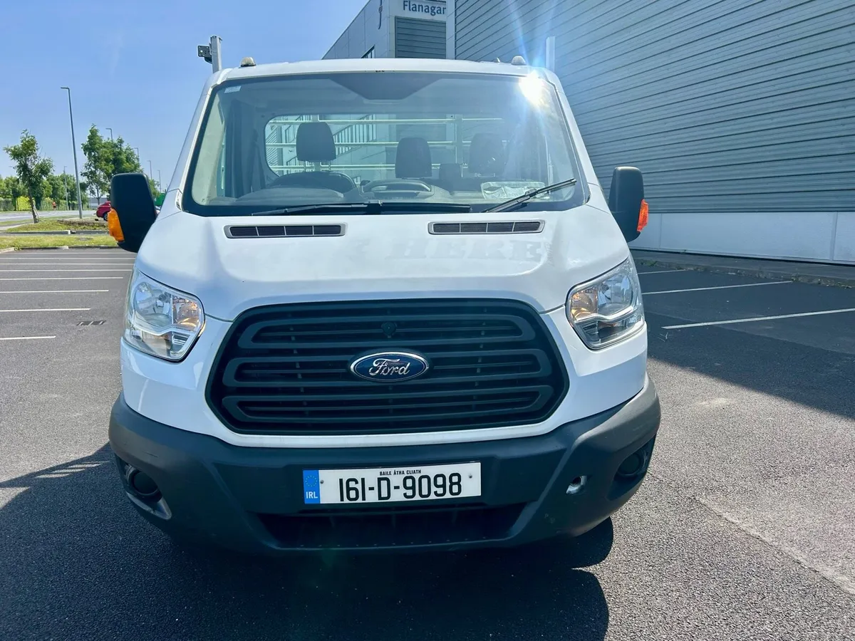 2016 Ford Transit Dropside with tail lift low klms - Image 3