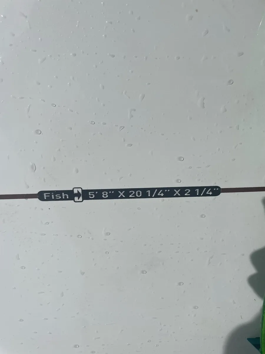 5’8” Fish Surfboard - Image 3