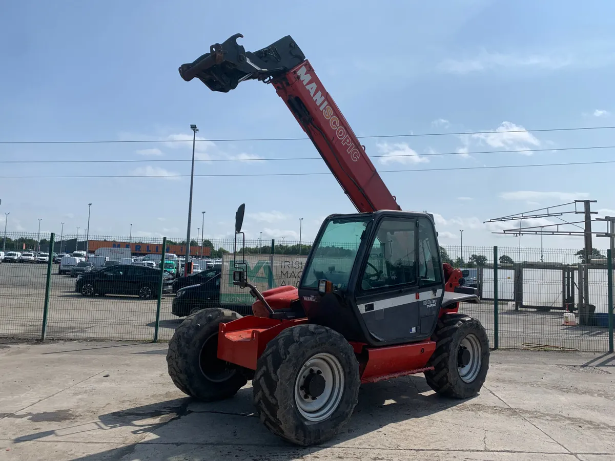 BID ONLINE NOW - 2003 MANITOU MLT 120 TELHANDLER - Image 1