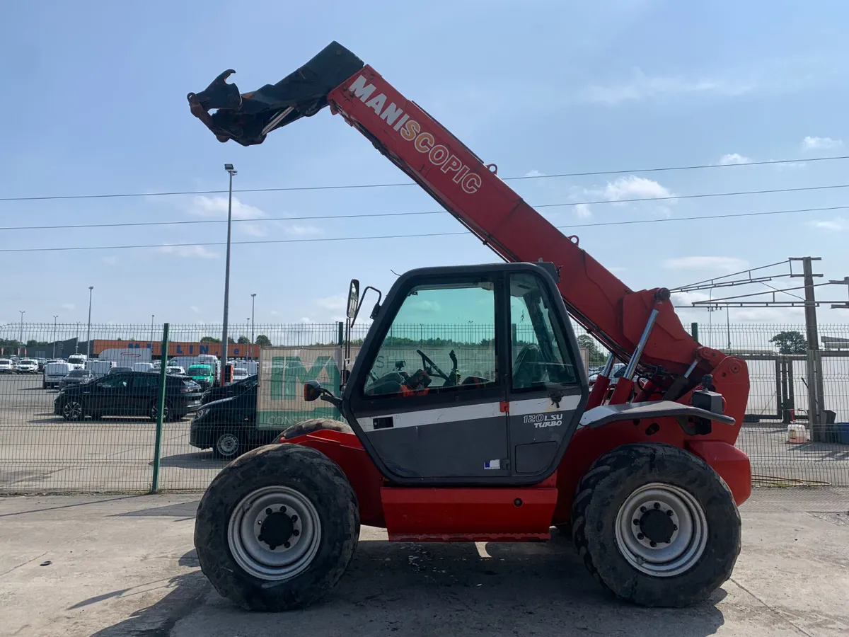 BID ONLINE NOW - 2003 MANITOU MLT 120 TELHANDLER - Image 2