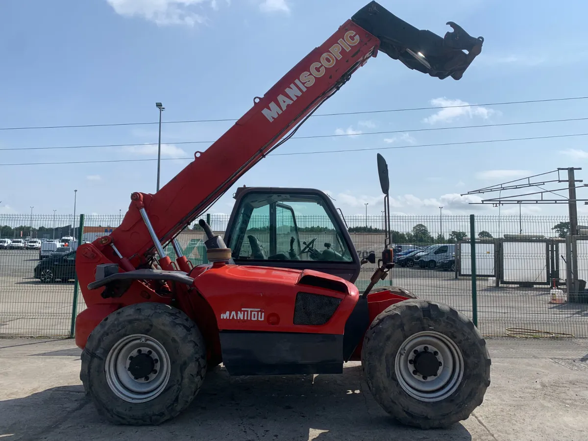 BID ONLINE NOW - 2003 MANITOU MLT 120 TELHANDLER - Image 3