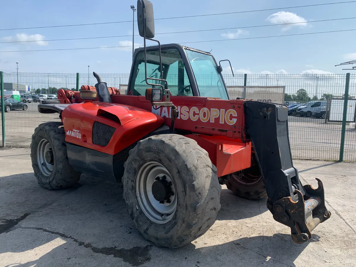 BID ONLINE NOW - 2003 MANITOU MLT 120 TELHANDLER - Image 4