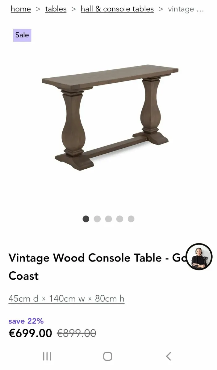 Hall Table - Image 3