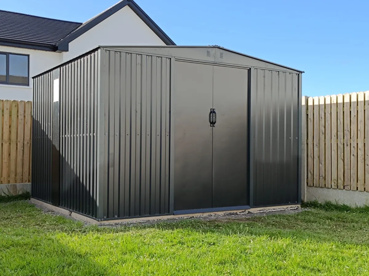 Flatpack steel sheds - Image 1
