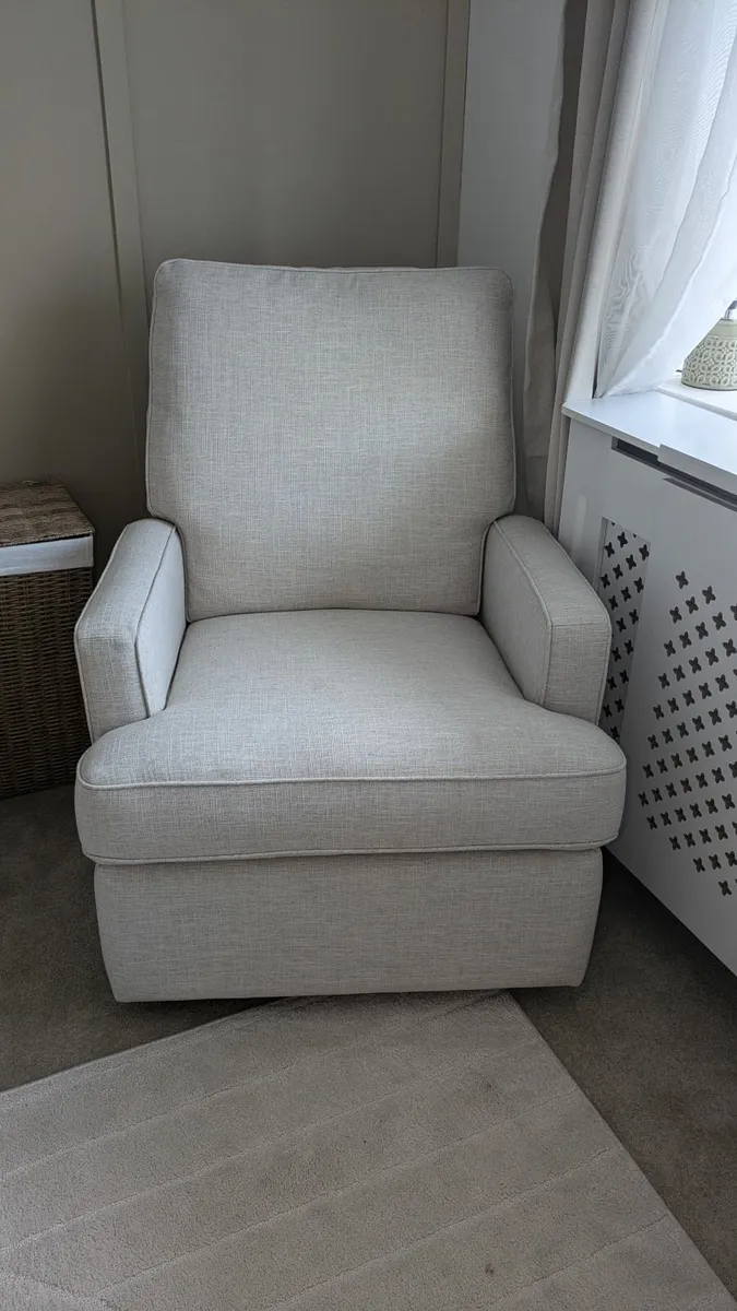 Swivel glider chair - Image 1
