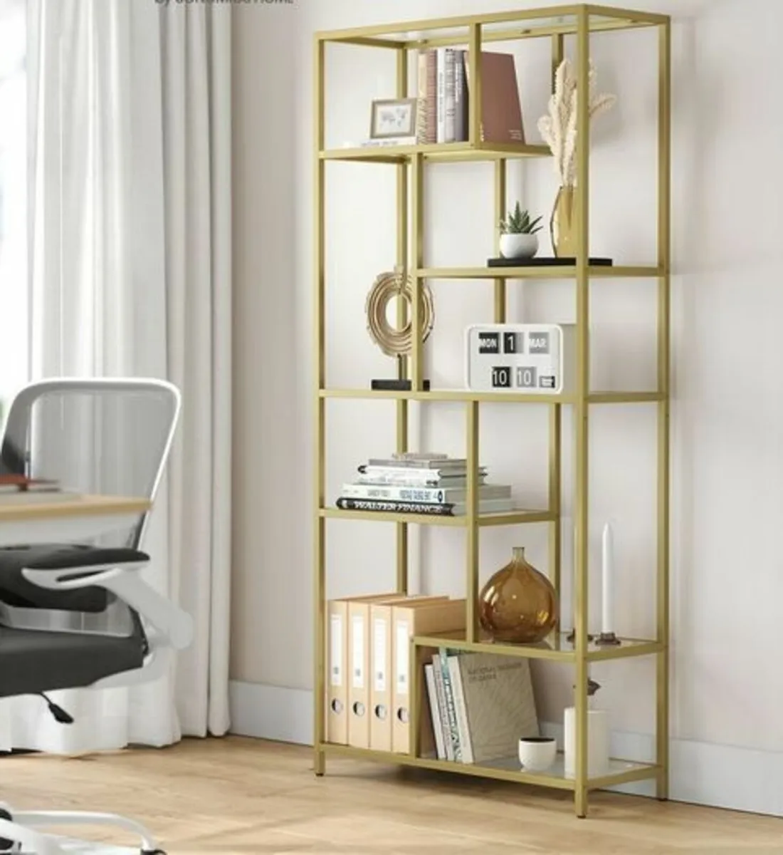 Gold Bookcase - Image 1
