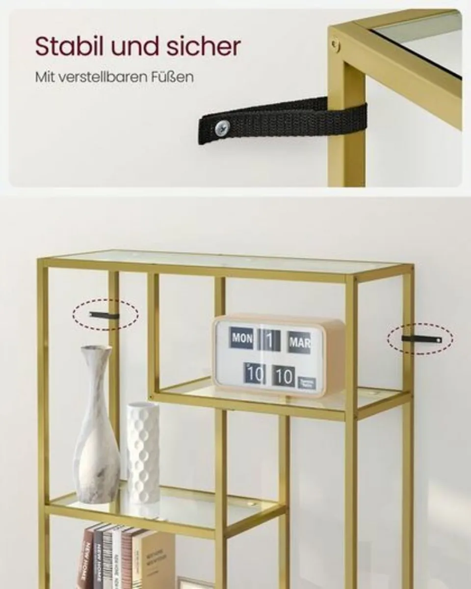 Gold Bookcase - Image 2