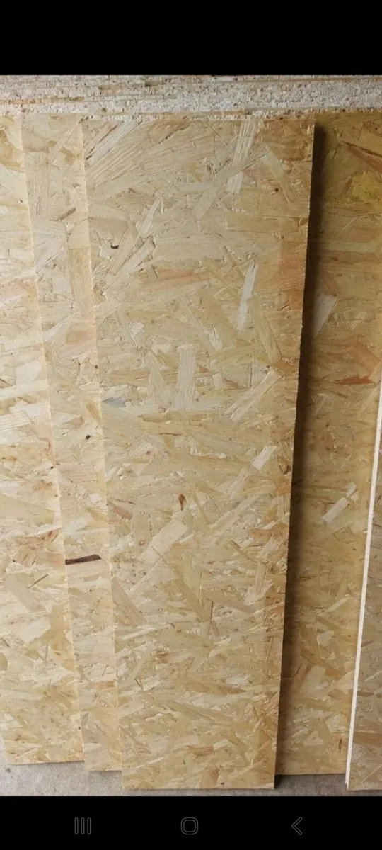 Osb Boards. 18mm. Attic. Stud walls