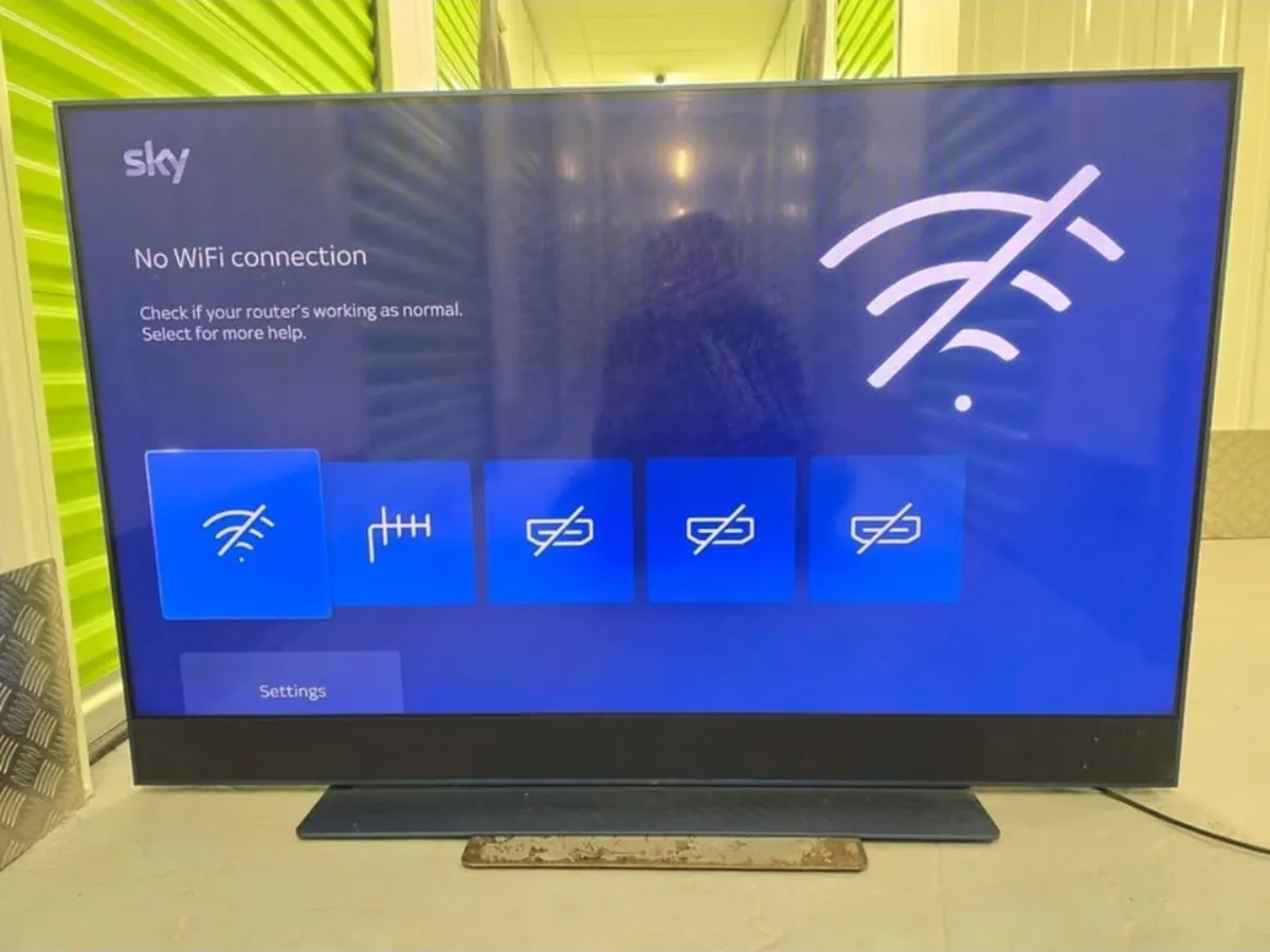 4K smart 55" Sky Glass tv - Image 1