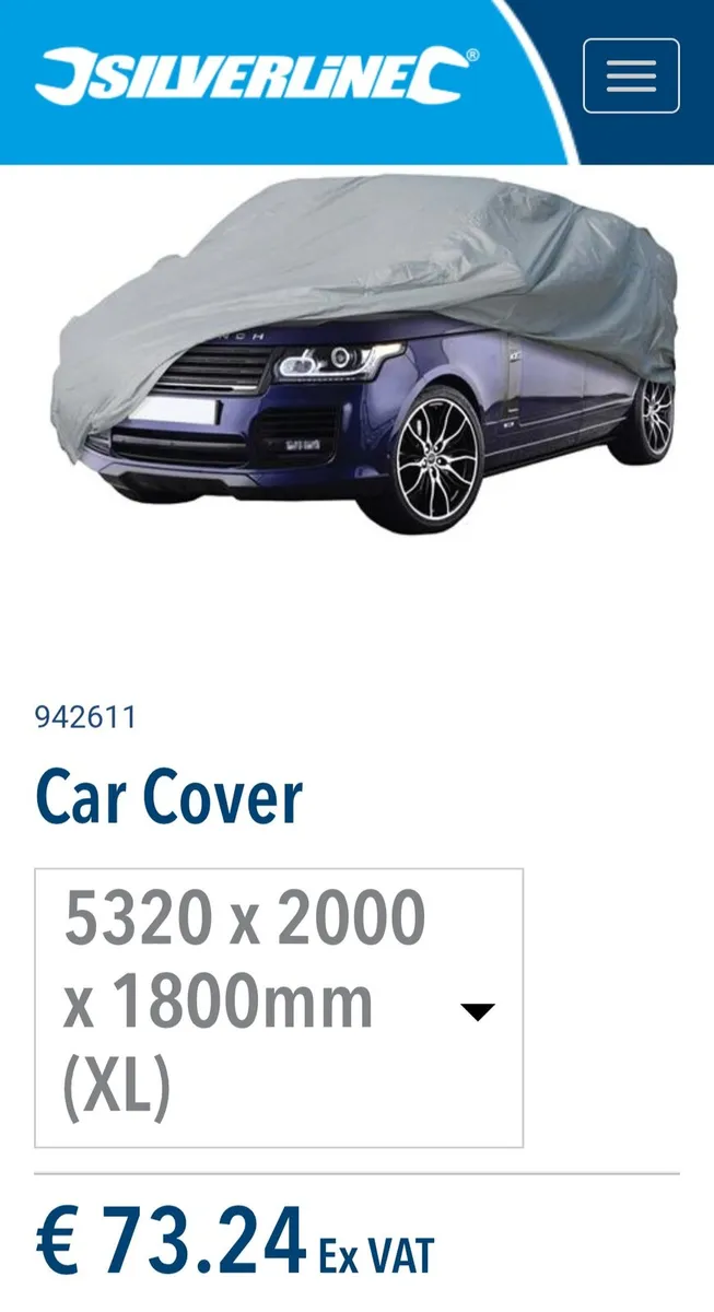 Suv Sliverline Car Cover - Image 3