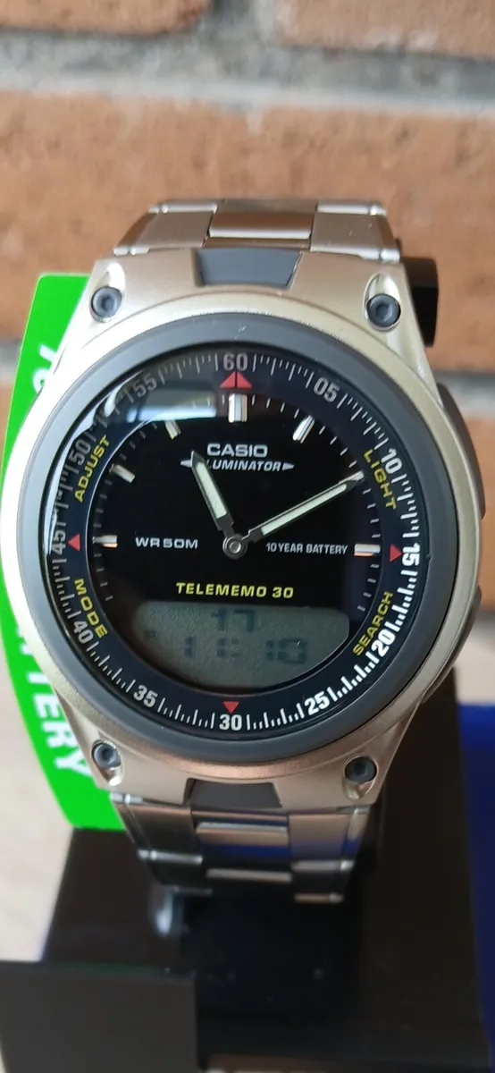 New Casio Iluminator telememo 30 watch. - Image 1