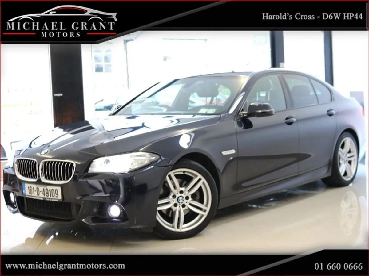 BMW 5 Series 520d M Sport F10 Automatic / Only 13 - Image 3