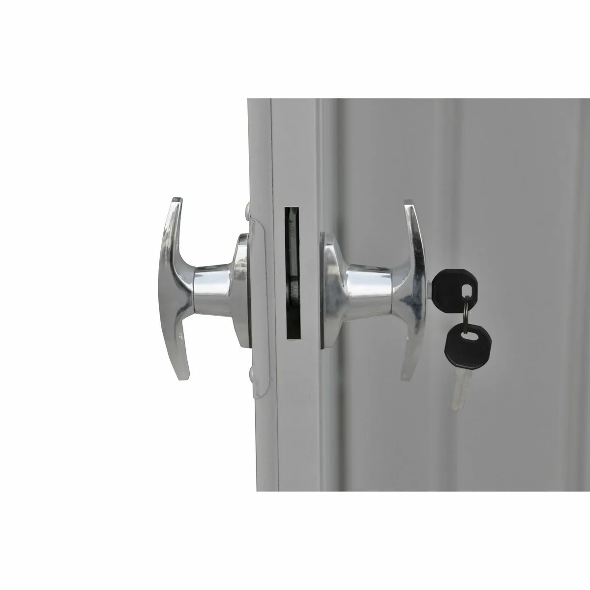 3x2 Palladium High Store Steel Locker Sheds - Image 3