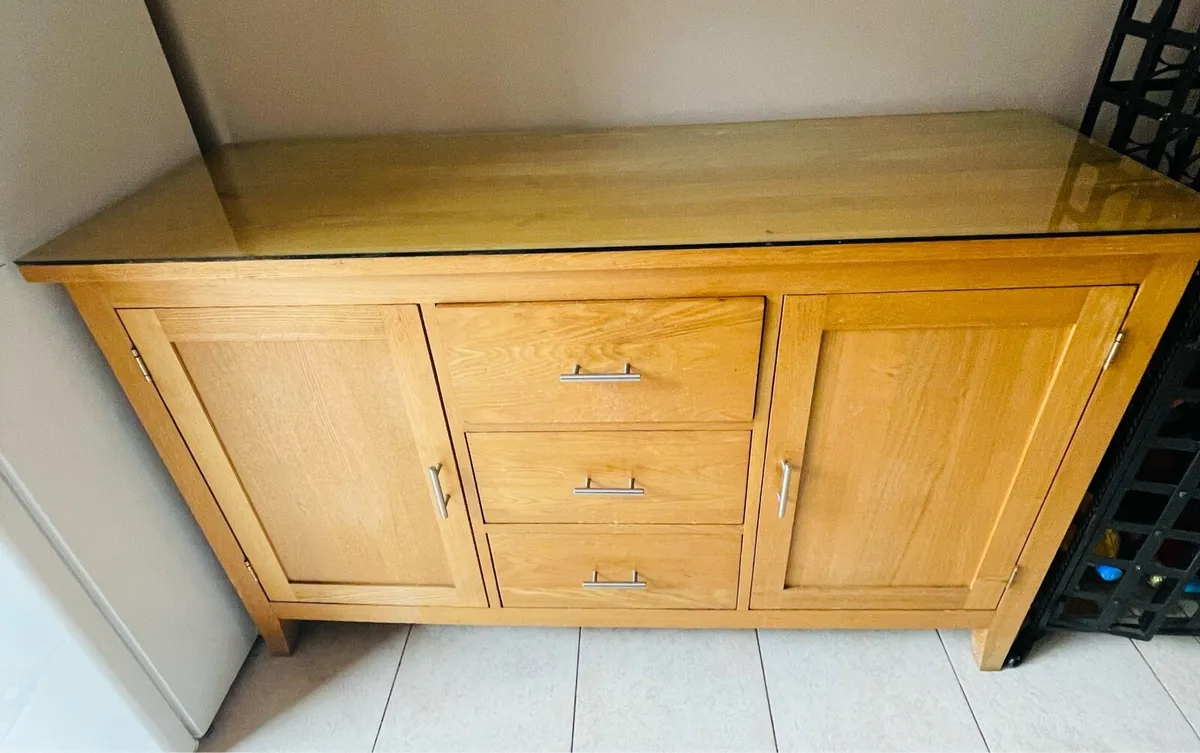 Solid wood cabinet - Image 1