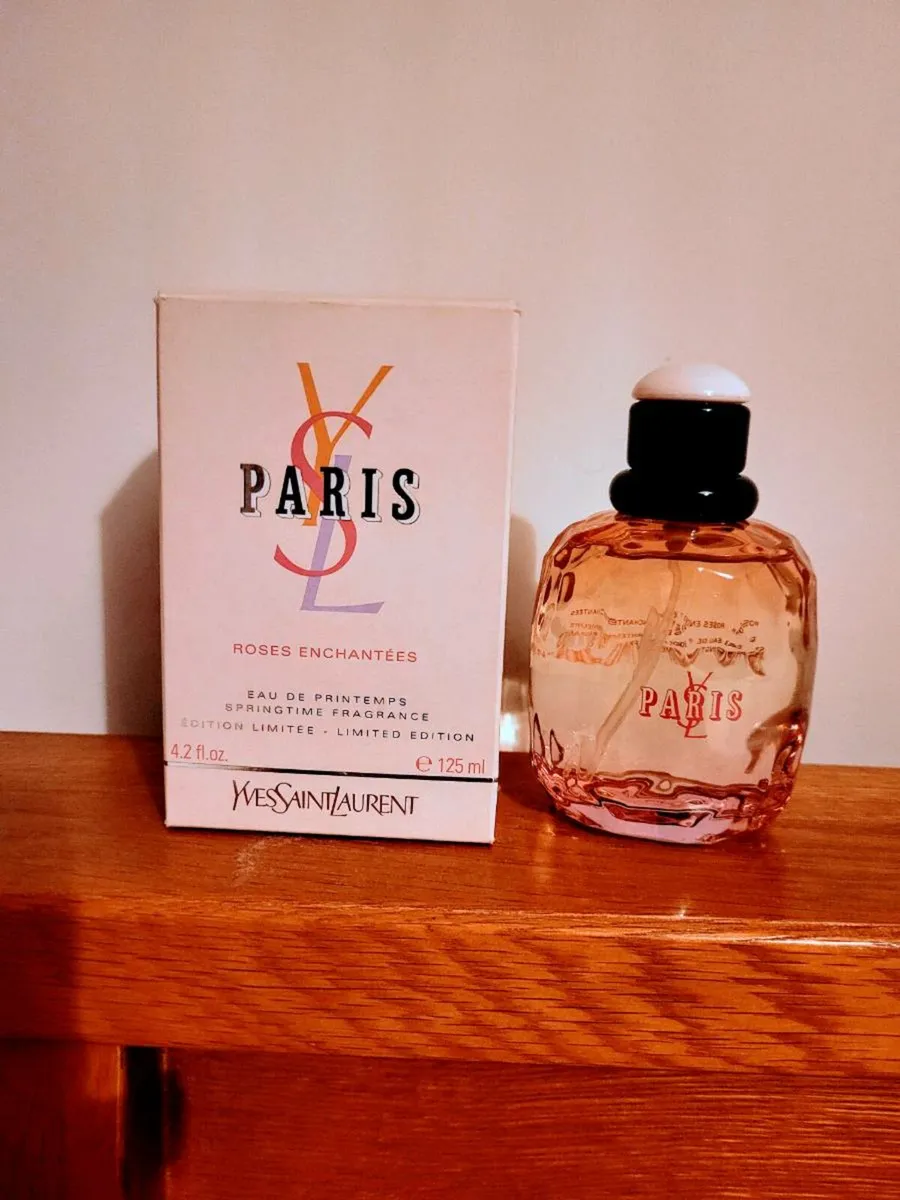 RARE, VINTAGE YSL PARIS ROSES ENCHANTEES - Image 1