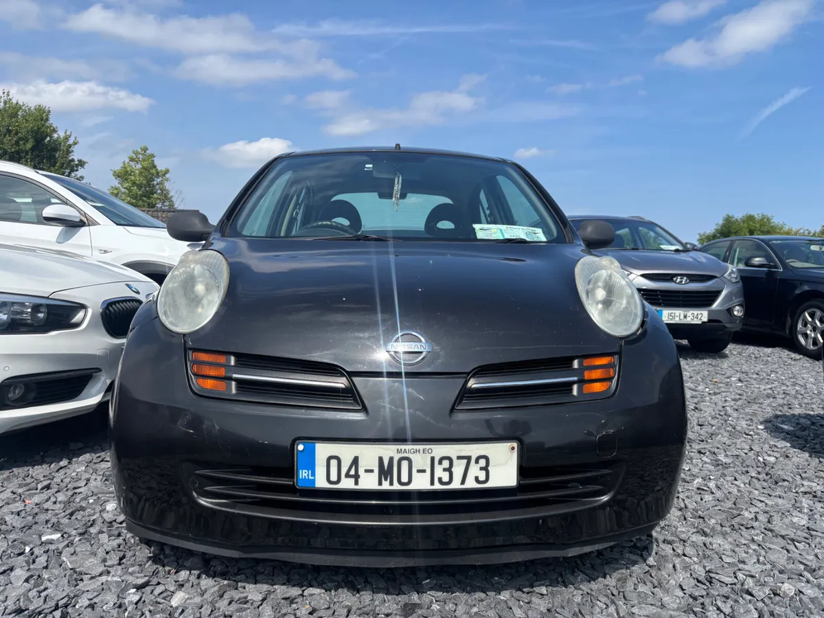 Nissan Micra 2004 Ncted & Taxed Low miles - Image 1