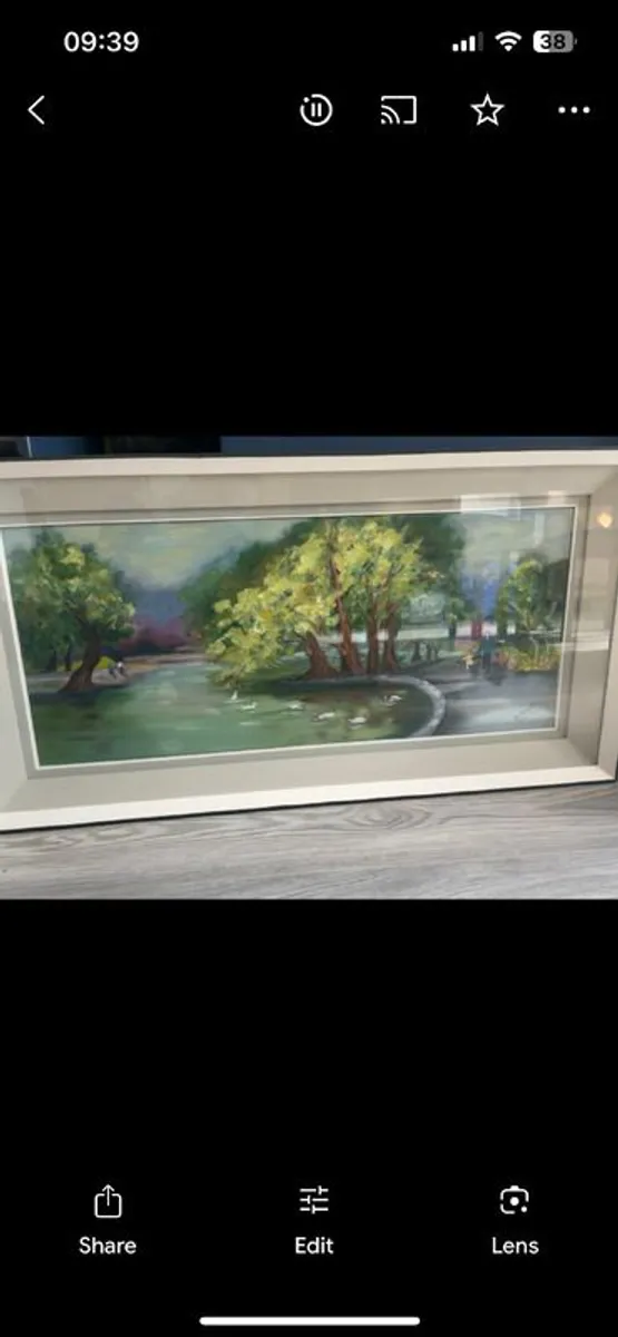 Herbert Park by B. ONeill Original Oil Painting - Image 4