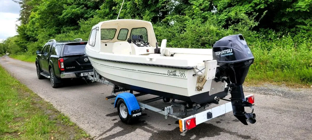 Orkney 520 Tohatsu 30hp efi brand new trailer - Image 2