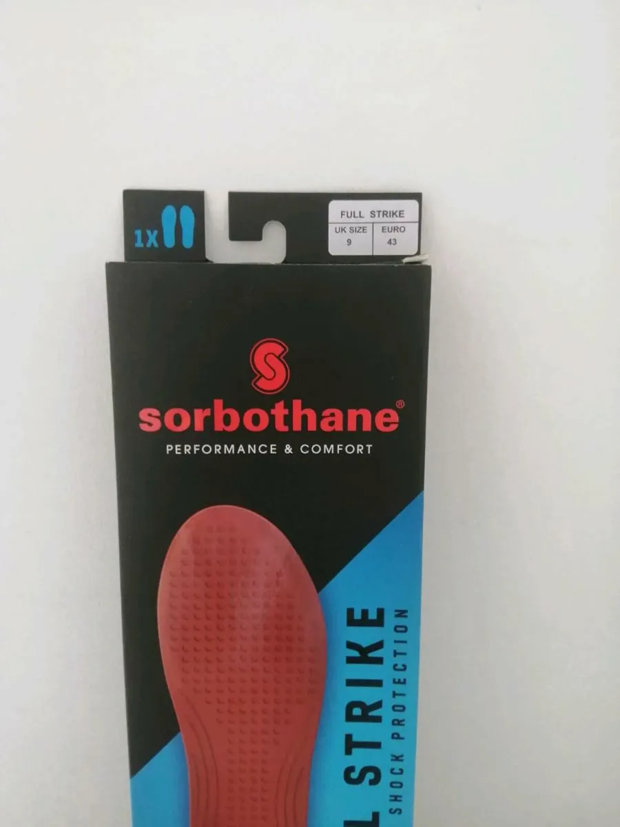 Sorbothane Full Strike Insoles UK9 - Image 2