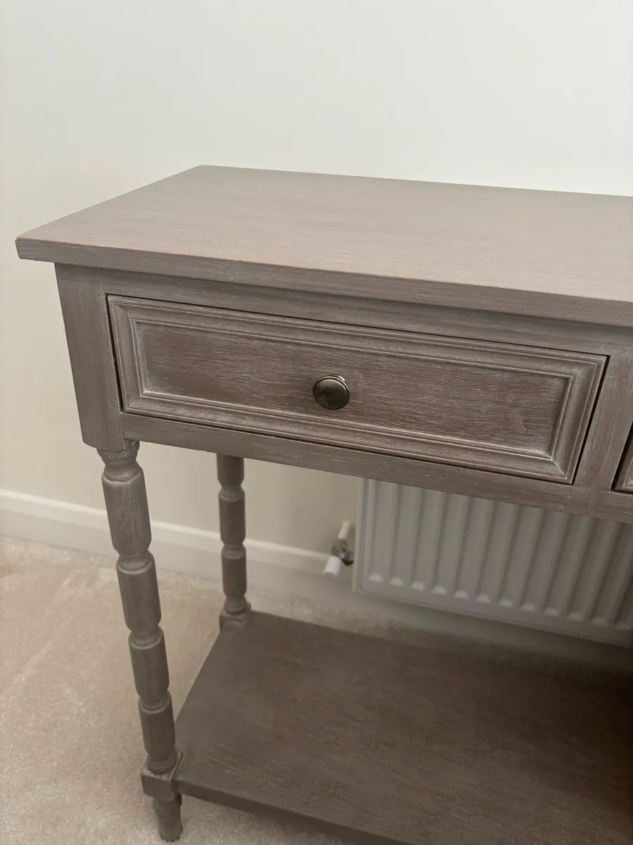 Brand New 3 Drawer Console Table - Image 4