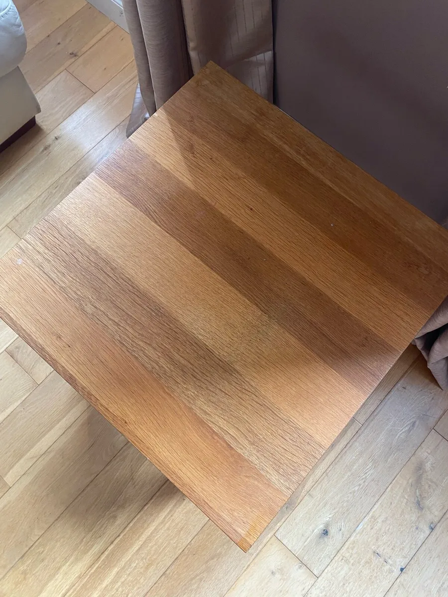 Oak coffee table - Image 2