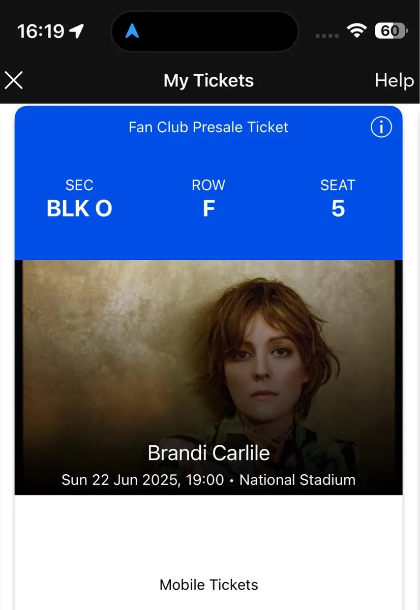 Brandi Carlisle tickets - Image 1