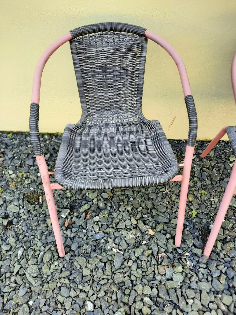 Pair of garden chairs - Image 4