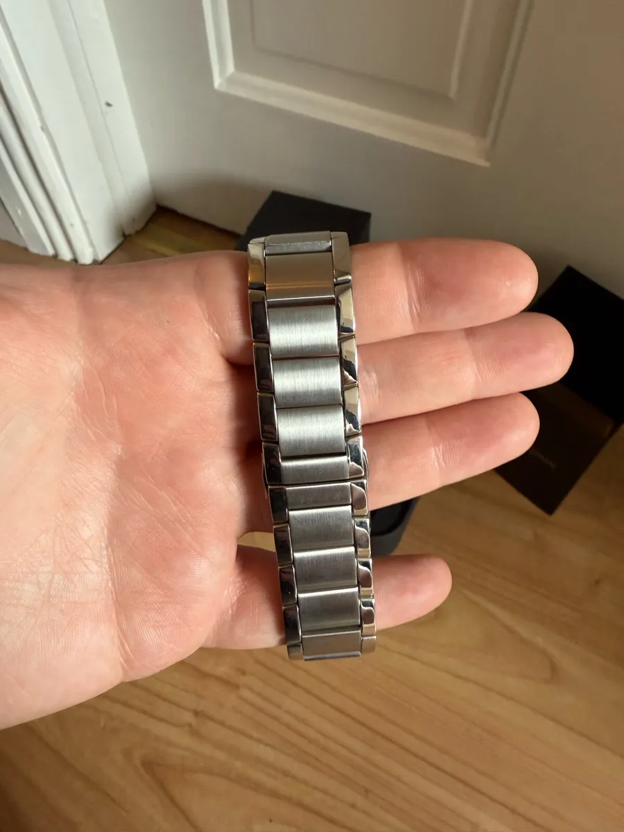 EMPORIO ARMANI STAINLESS STEEL BLUE DIAL watch - Image 4